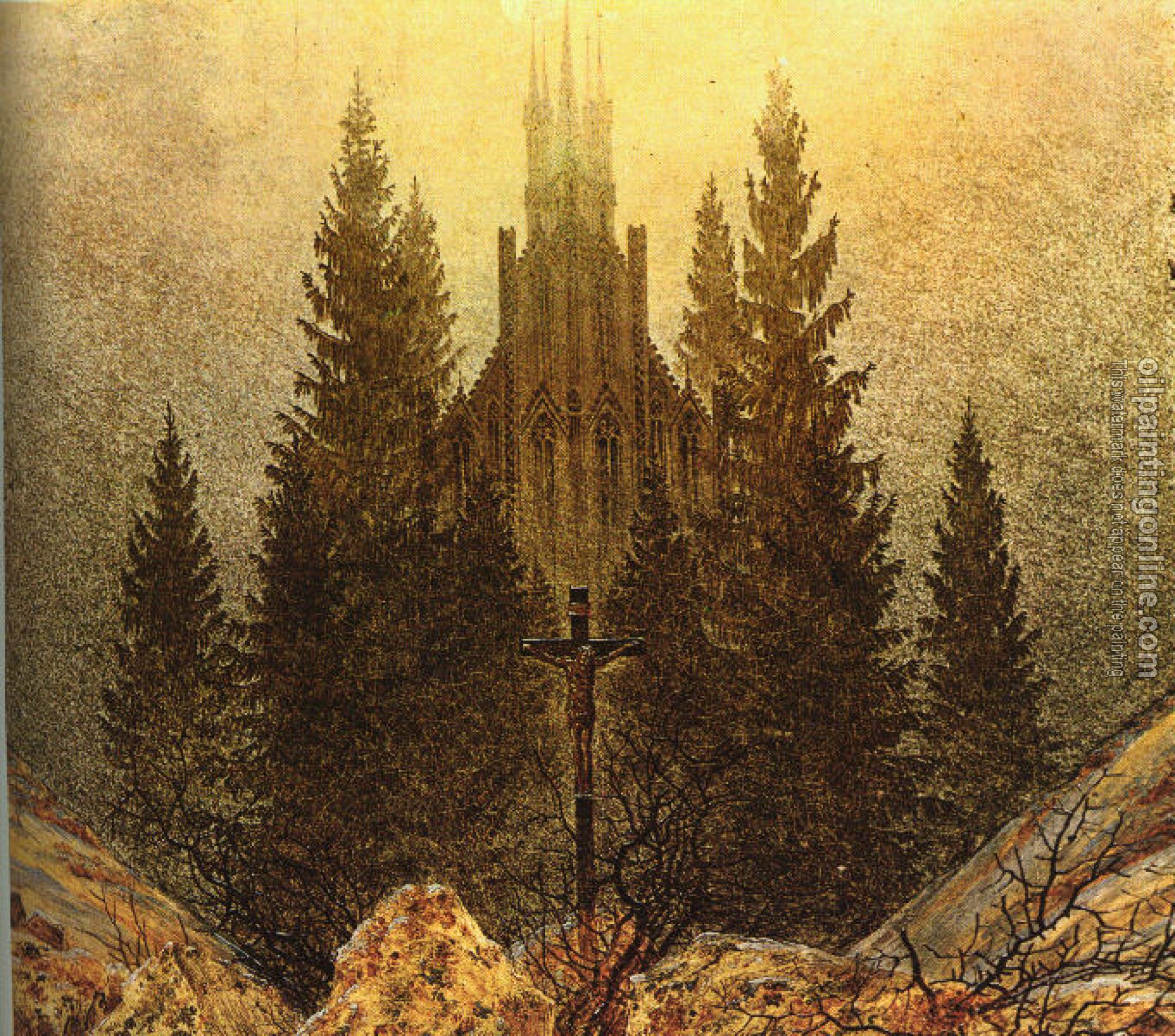 Friedrich, Caspar David - The Cross on the Mountain
